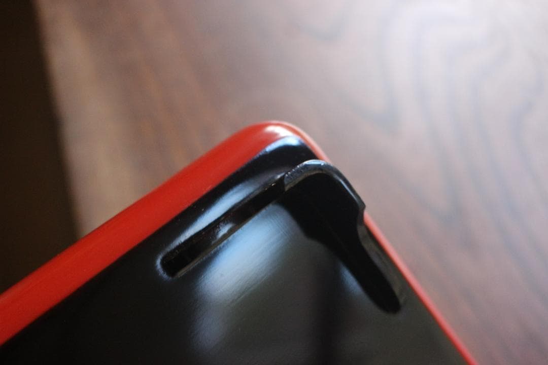 デッドストック！時代朱漆に優美な松蒔絵の映える小ぶり膳（検輪島塗お膳お盆懐石盆