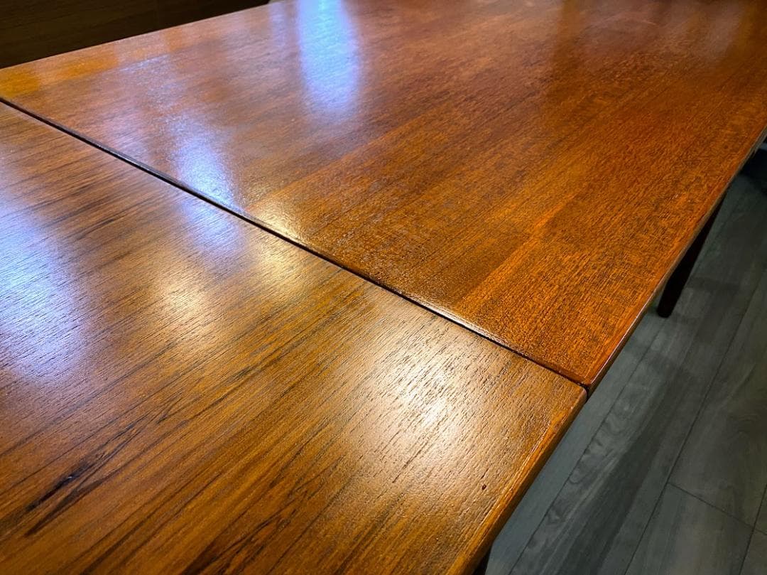 よっし〜 デンマーク製 チーク エクステンションテーブル 希少サイズ