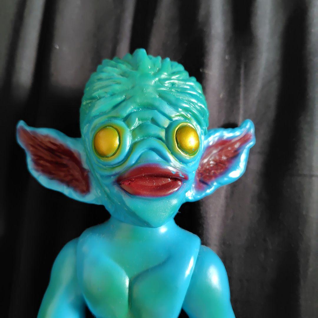マーミット 宇宙人 青い怪獣フィギュア 1997