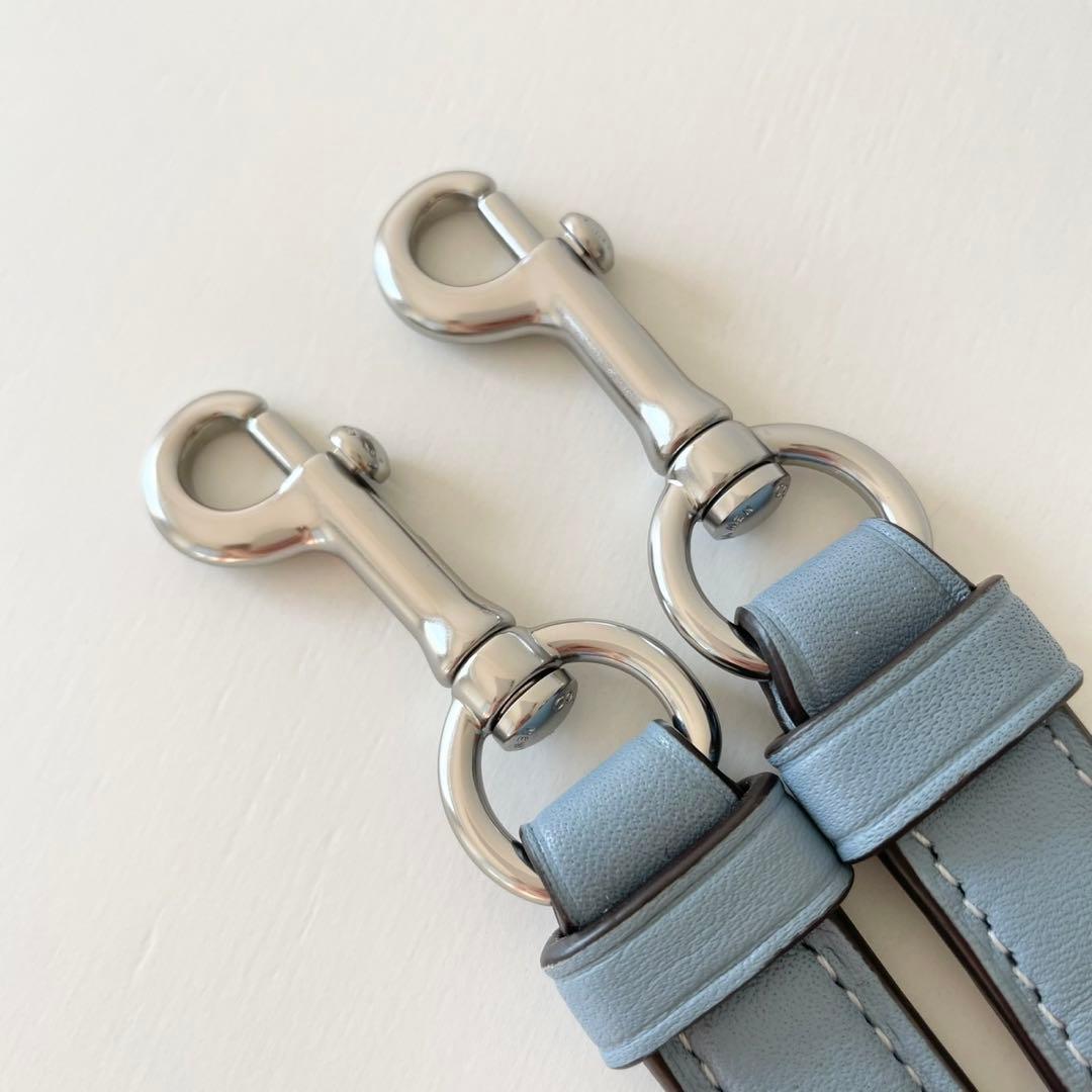 【新品】COACH 2way ハンドバッグ ローアン サッチェル シャンブレー