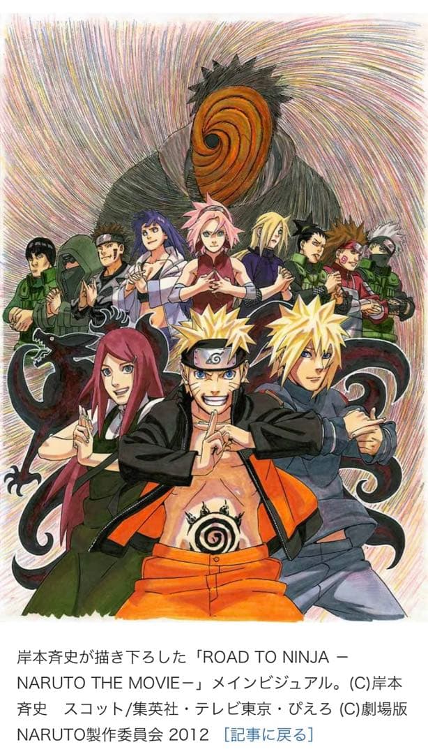 NARUTO 複製原画 NARUTO－ナルト－ 第1話複製原稿BOX 相伝