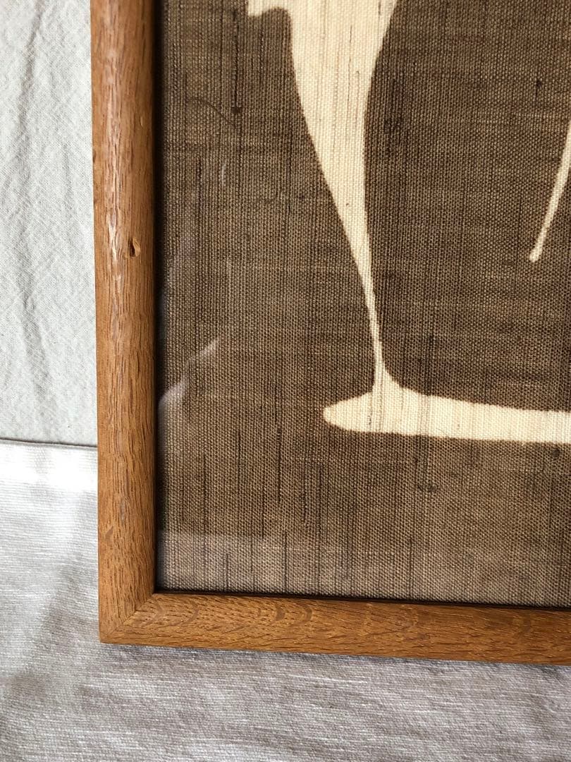 望月通陽　型染作品　『羊飼いの歌ー羊の門』