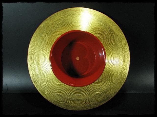 象彦 金糸杯 初釜 高坏 菓子器 茶道具 懐石 酒器 共箱 f310