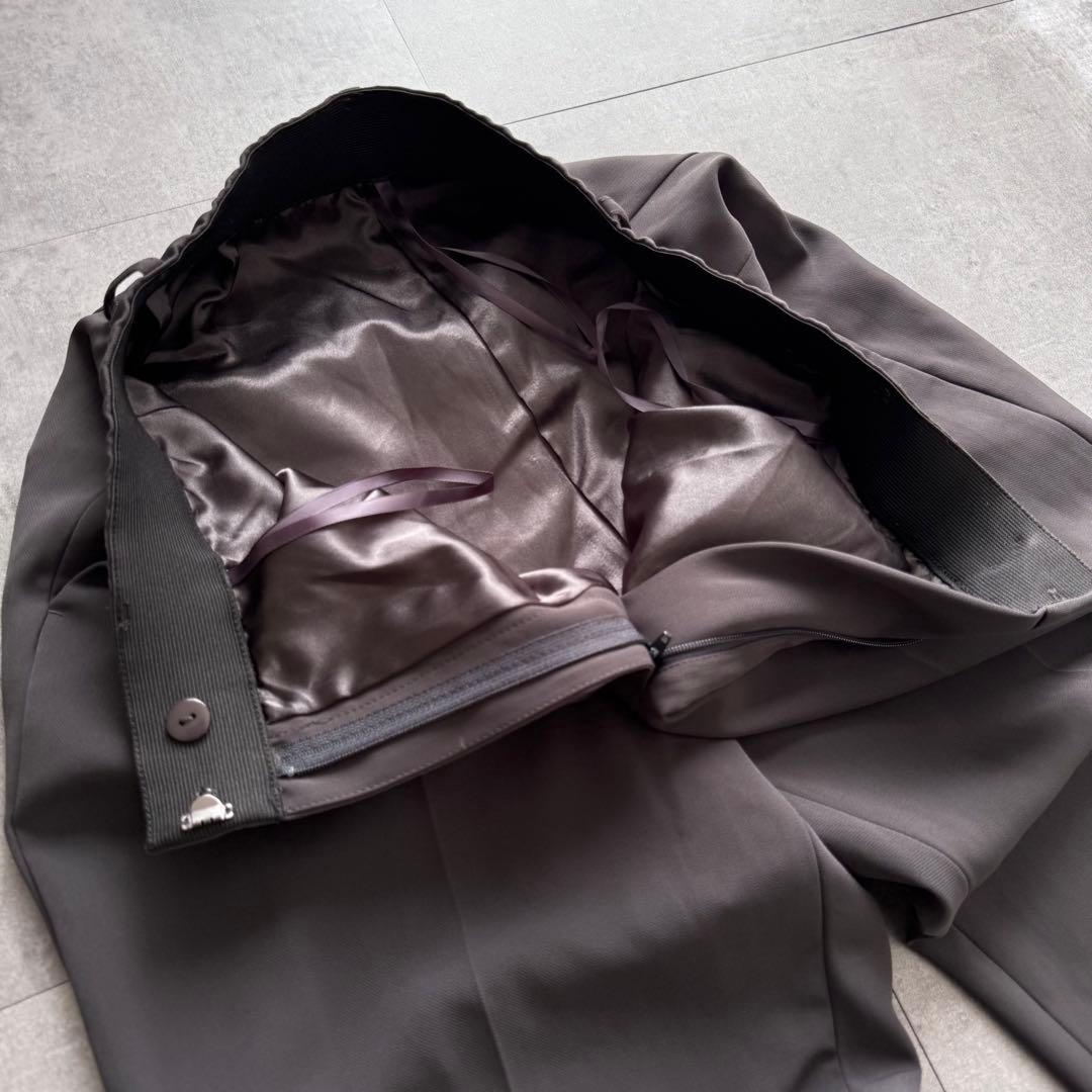 ルイルエ セットアップ スリットスリーブペプラムトップス＆ テーパードパンツ L