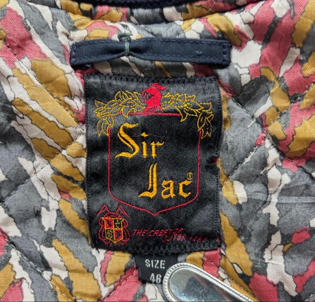 60s Sir Jac ダービージャケット ダークネイビー 46 Derby