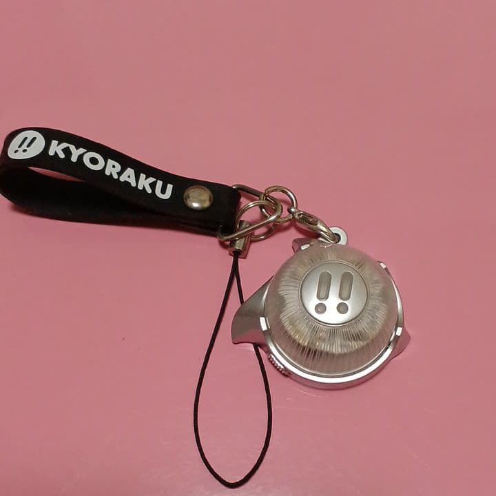 京楽pフラッシュハンドル型ストラップキーホルダーKYORAKUキュイン