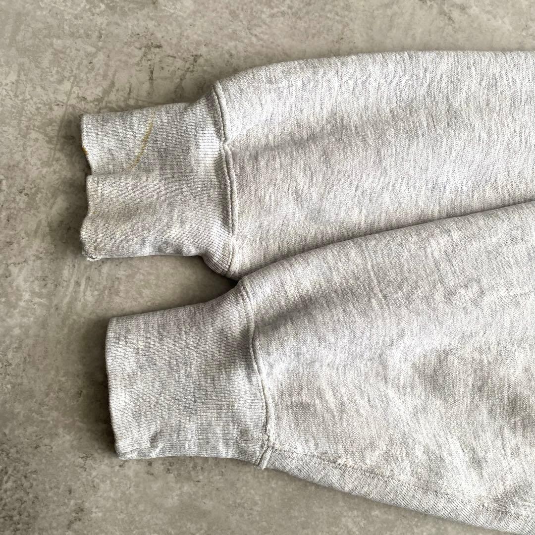 悶絶80sチャンピオン染込みウイングフット4段リバースウィーブUSA製パーカーL