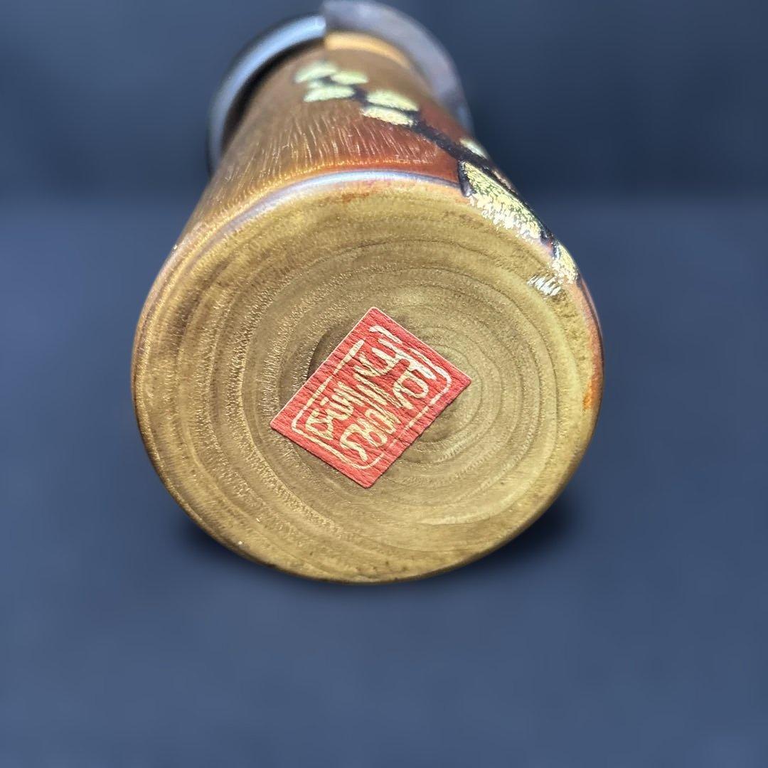 大サイズ 卯三郎 創作こけし ねこやなぎ 31センチ木札付き 箱入り