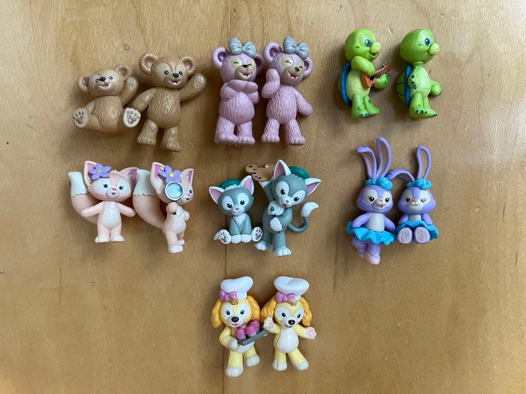 ダッフィー&フレンズ フィギュア全種ボックス ディズニーシー限定 公式