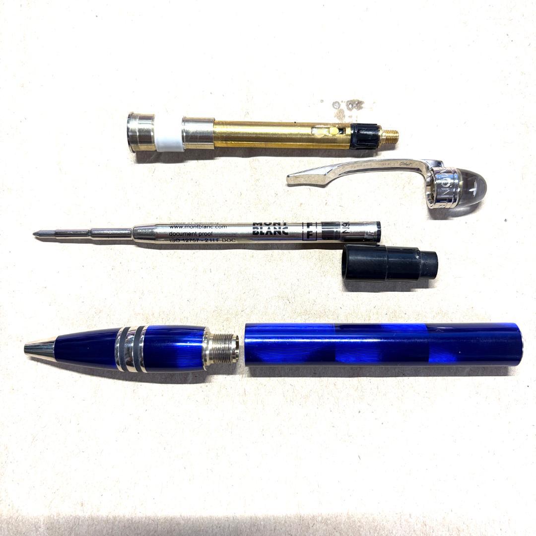 298.モンブラン スターウォーカークールブルー M25614BP 美品 - メルカリ