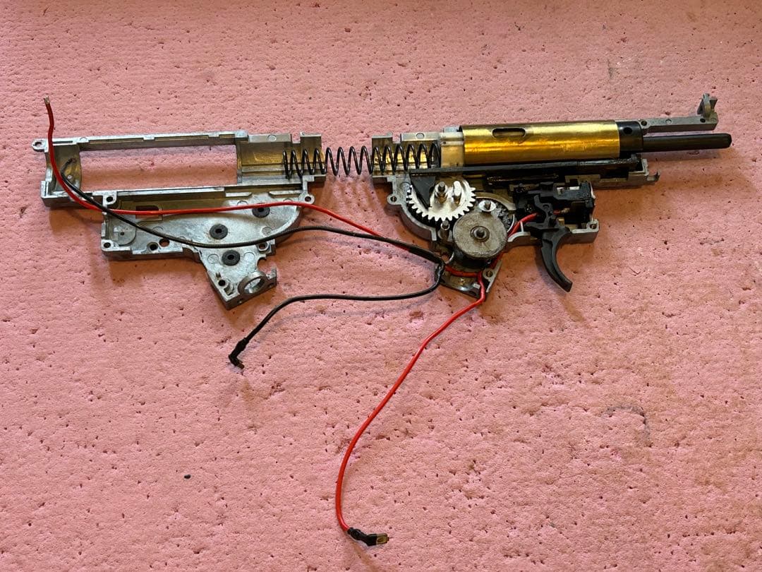 東京マルイ製次世代電動ガンHK416D 内部メンテナンス、ロアレシーバ