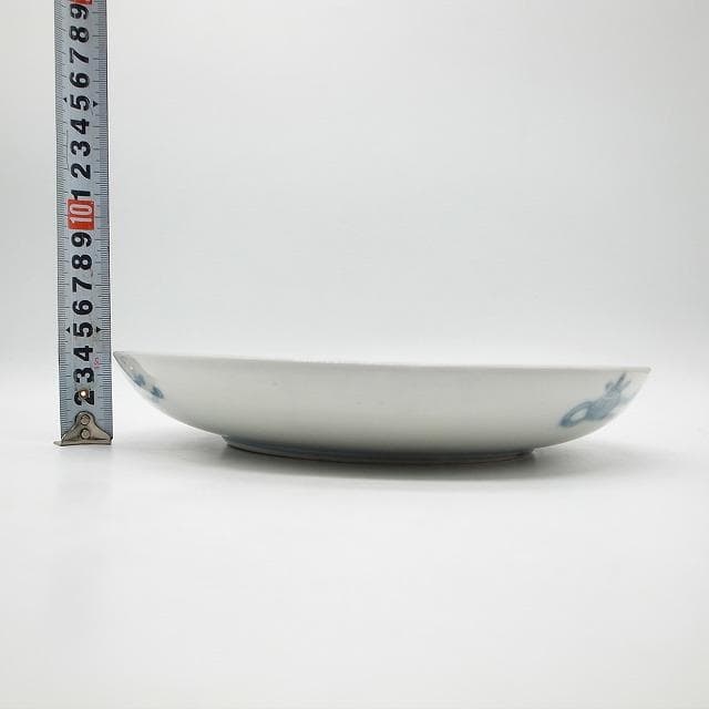 古伊万里 錦手 麒麟の図 八寸皿