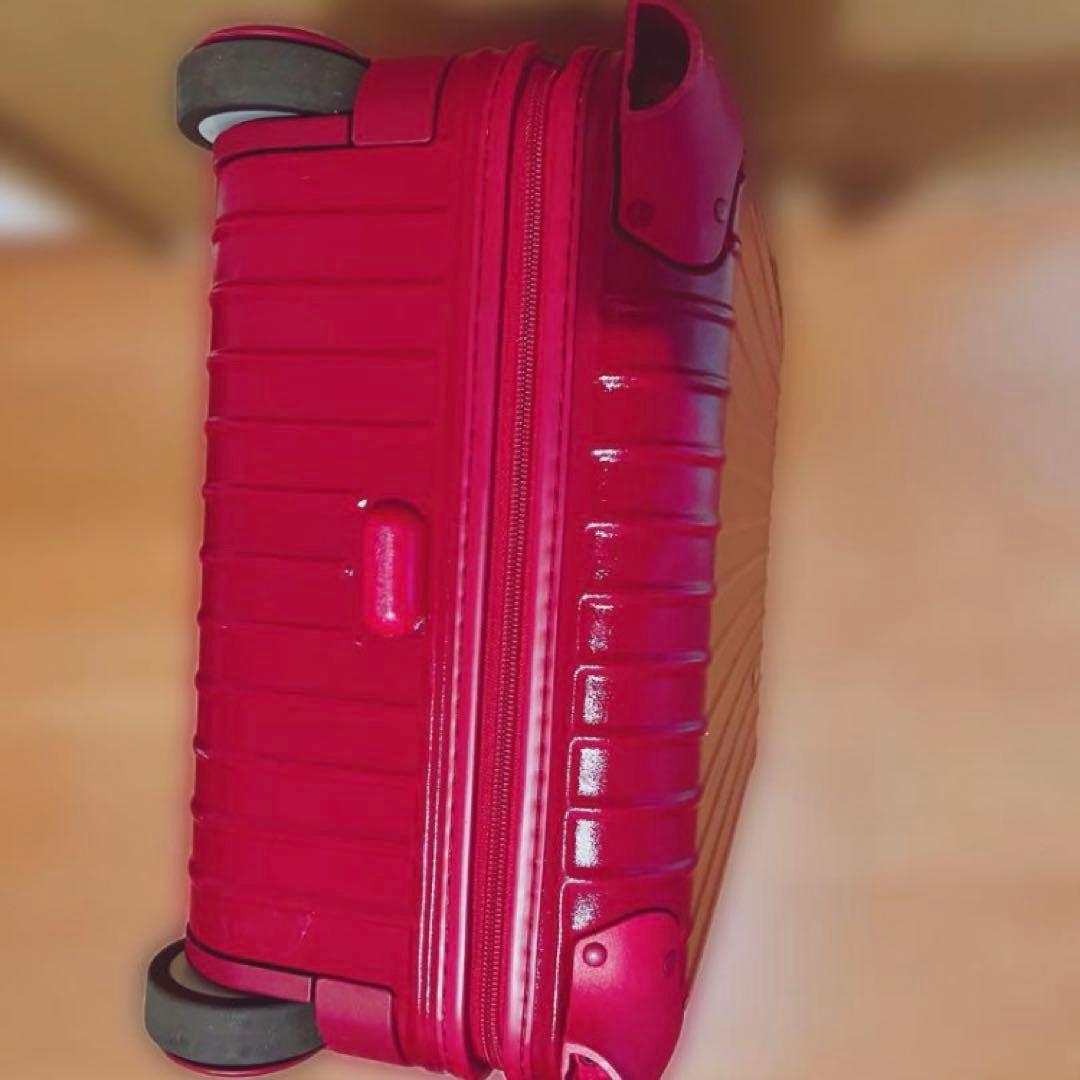値下げ不可】保証書付き RIMOWA SALSA スーツケース レッド 35