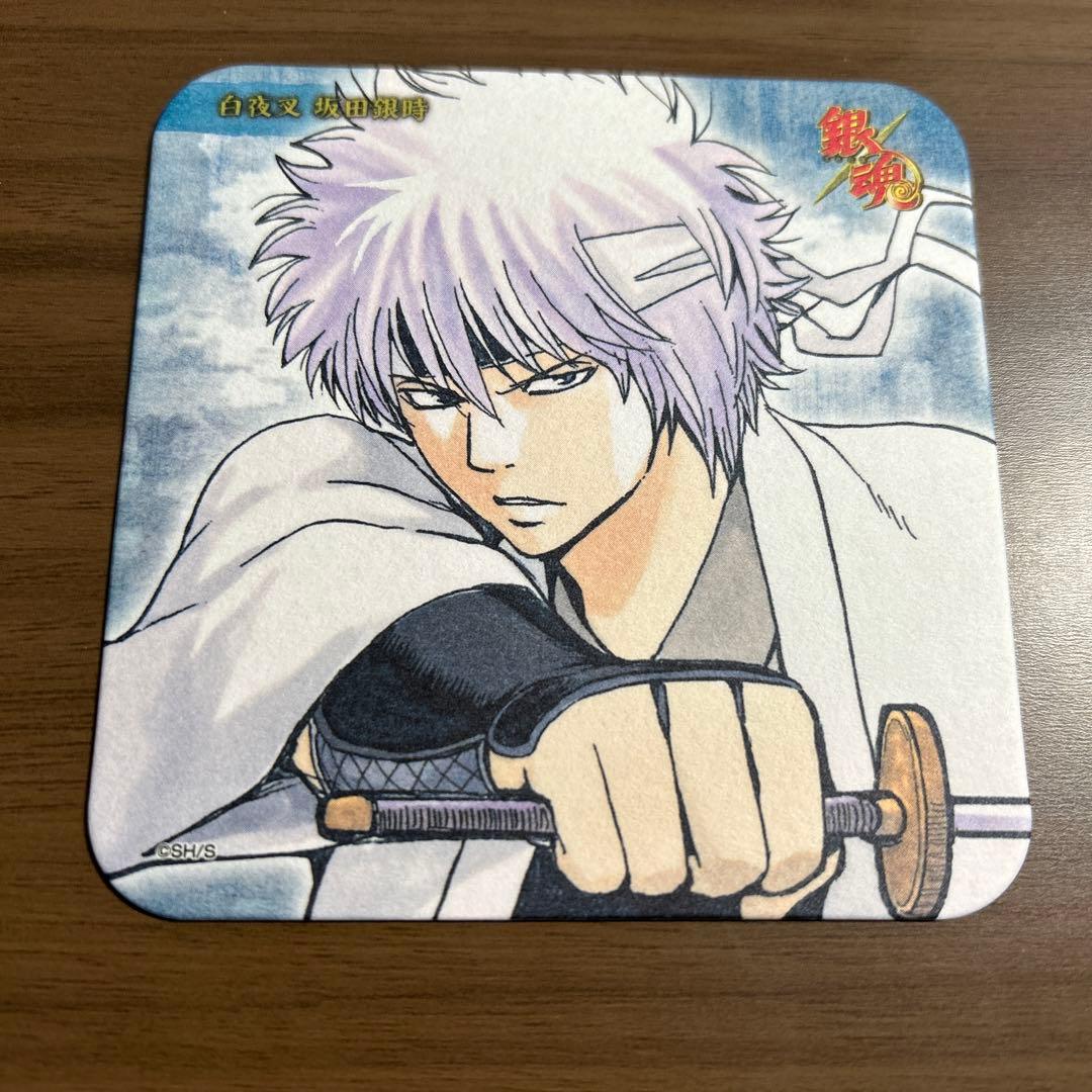 銀魂 アートコースター 坂田銀時 白夜叉 - メルカリ