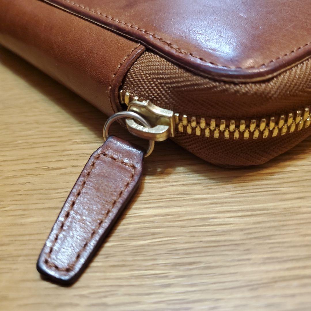 しーさーコラボペンケース SY-06 プエブロ ブラウン レザー 筆箱 箱