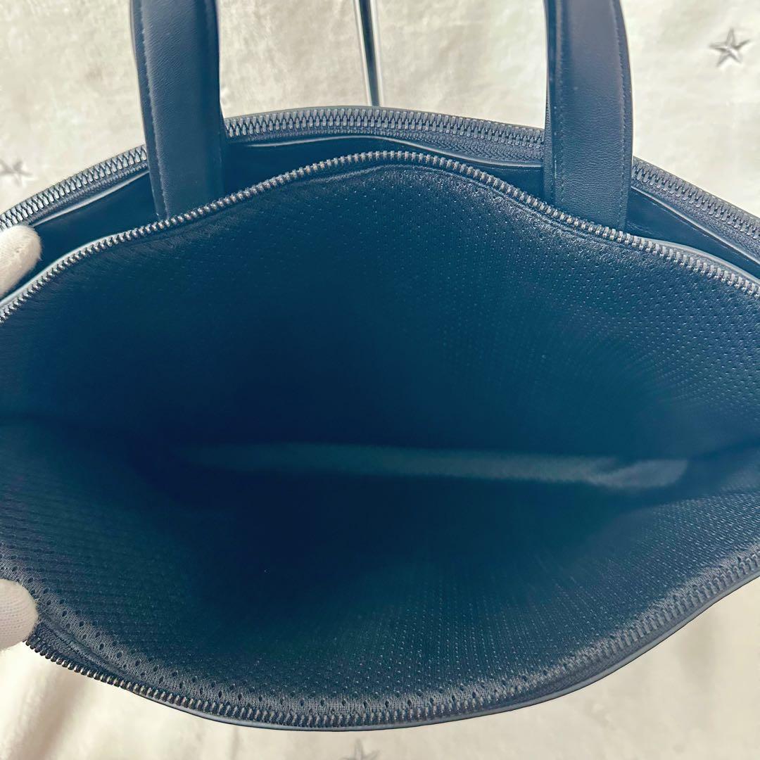 ポールスミス　ビジネスバッグ　シャドーストライプ　2way レザー　ブラック