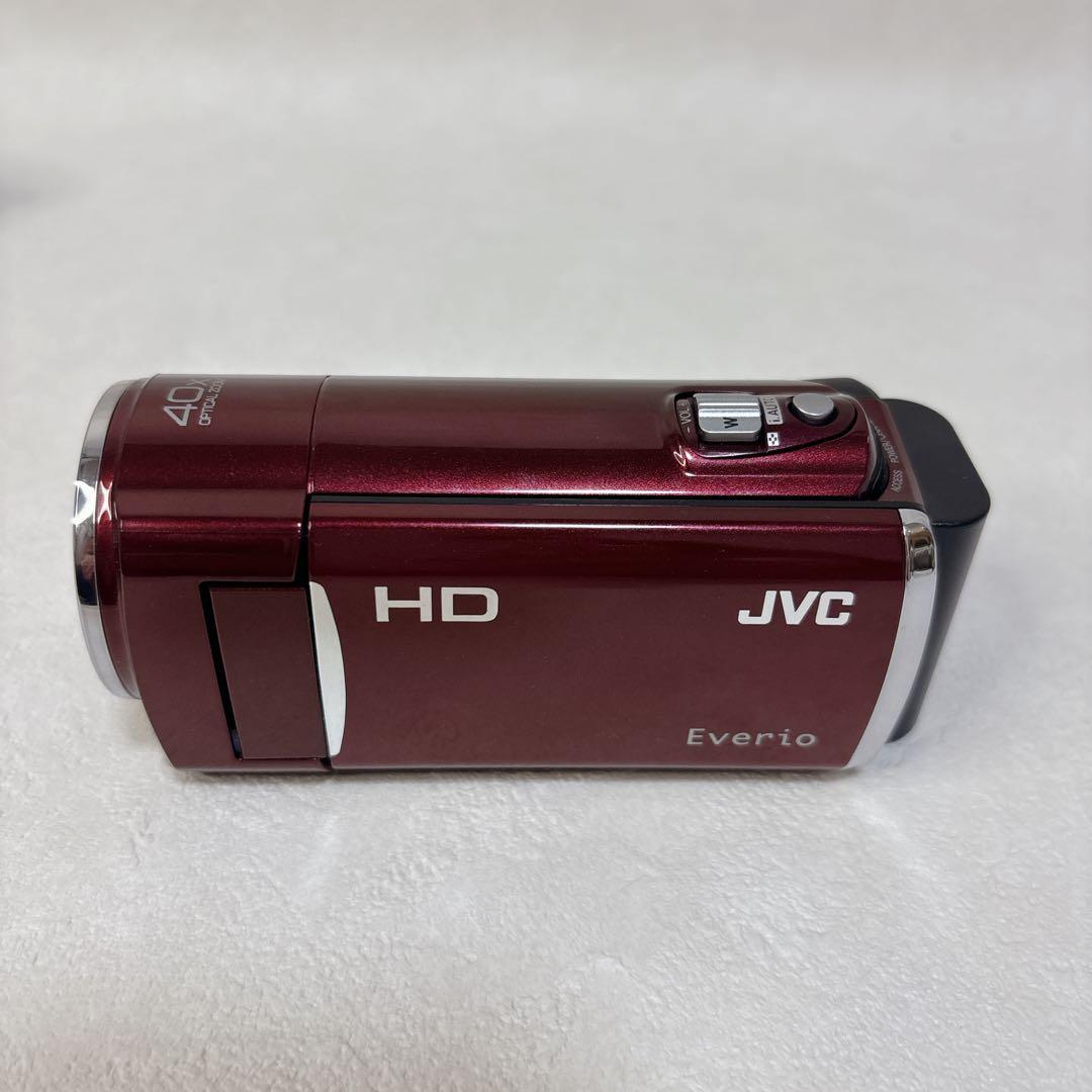 極美品✨ JVC Everio GZ-HM30 ビデオカメラ　レッド　Wi-Fi