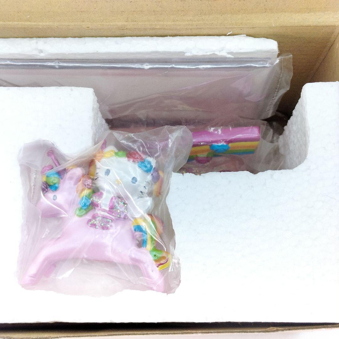 当時物 ハローキティ フォトフレーム レトロ レジン製 ユニコーン サンリオ