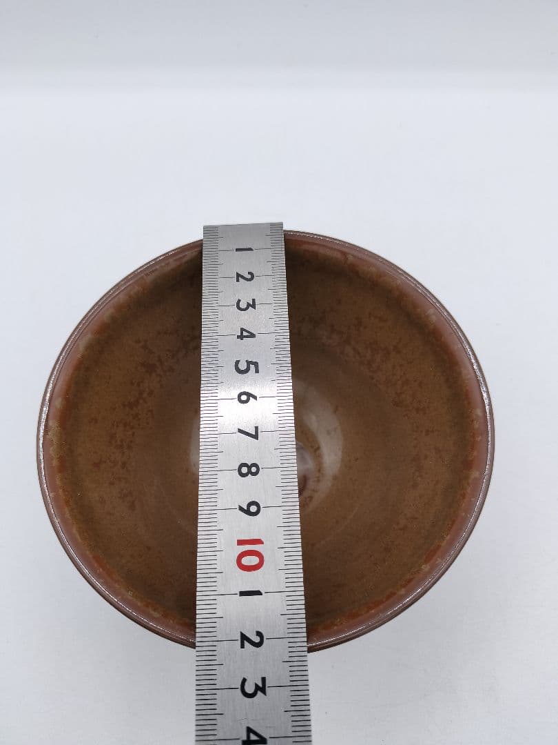 c412 数茶碗 金結晶 加藤藤山 10客 木箱 茶道具 古物 - メルカリ