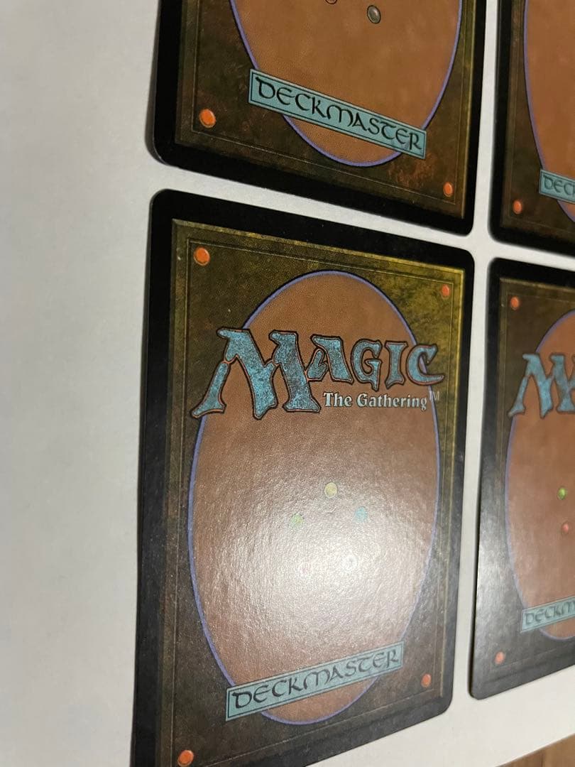mtg 不快な群れ 日本語4枚 プレイ用 キズ有