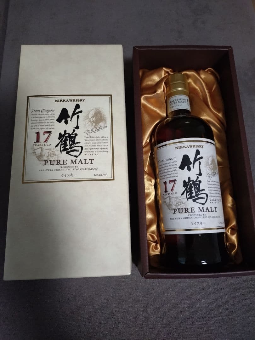 竹鶴17年 700ml 未開栓 化粧箱付き ニッカ 竹鶴 17年の通販【moment】