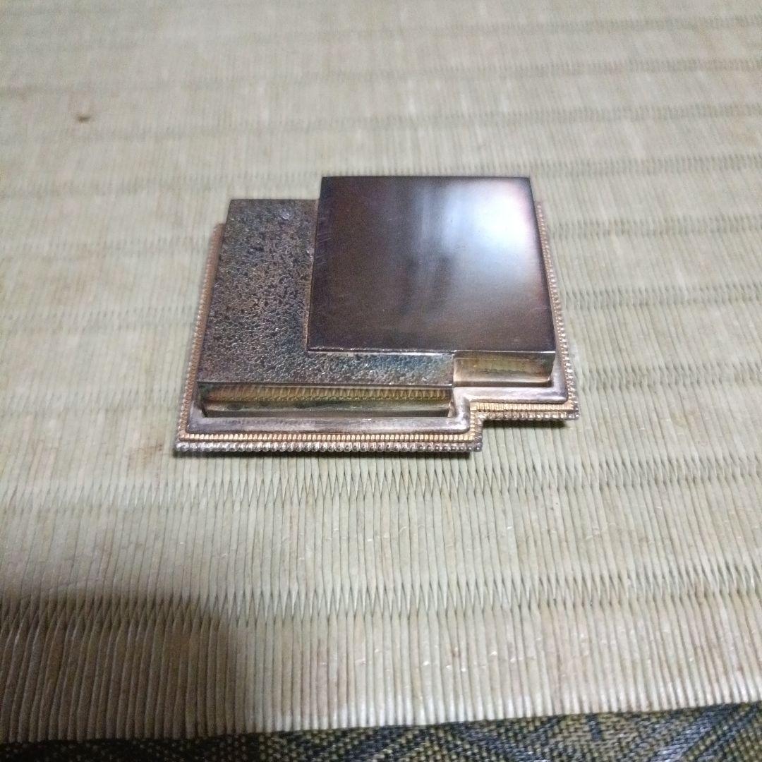 最高級品 輪島塗 硯箱　未使用 銀縁　高級 金銀 水滴付