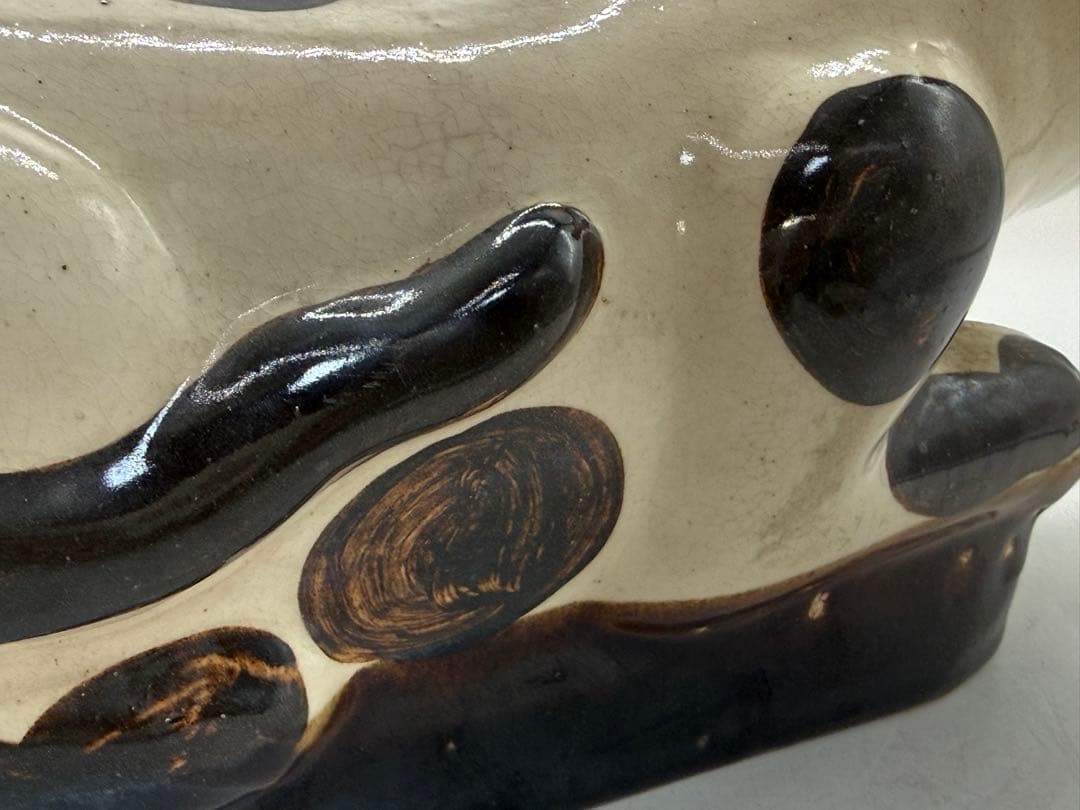 中国 明時代 磁州窯虎形枕 アンティーク 送料込み251217 - メルカリ