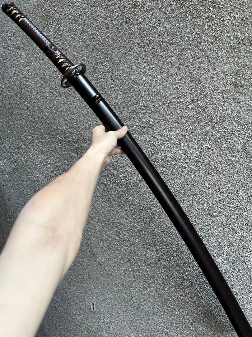 最高級 居合刀 二重樋 二筋樋 模造刀 日本刀 模擬刀太刀 脇差 短刀 鍛肌再現