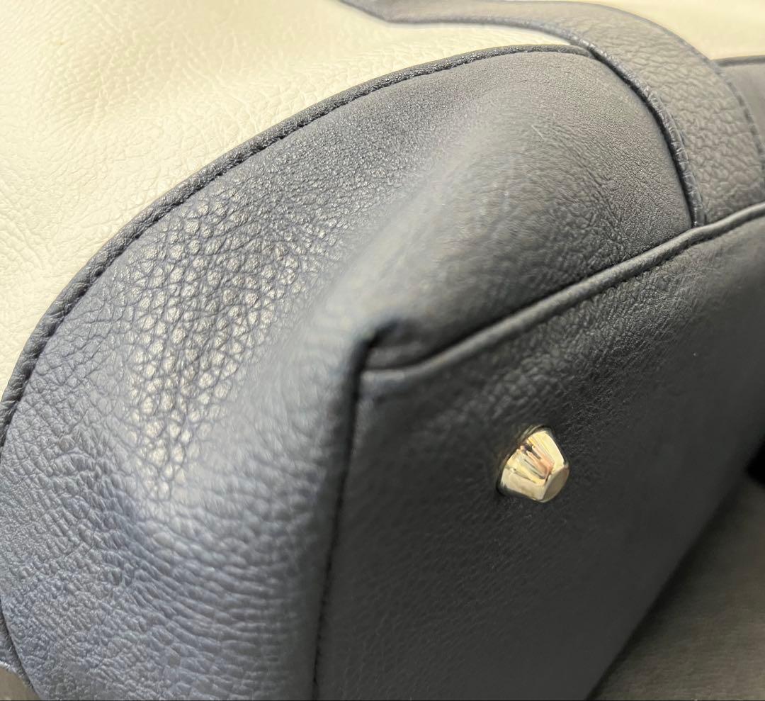 【非売品】ZENITH ゼニス　ノベルティボストンバッグ　ホワイト&ネイビー