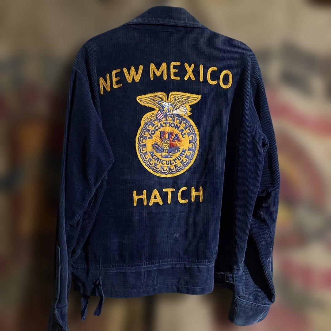 FFAジャケット バッチ付き 80s ヴィンテージ ファーマーズ 刺繍 38