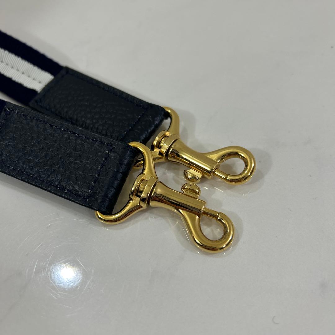 アタオ　ATAOエルヴィ ホワイトデニム ショルダーバッグ