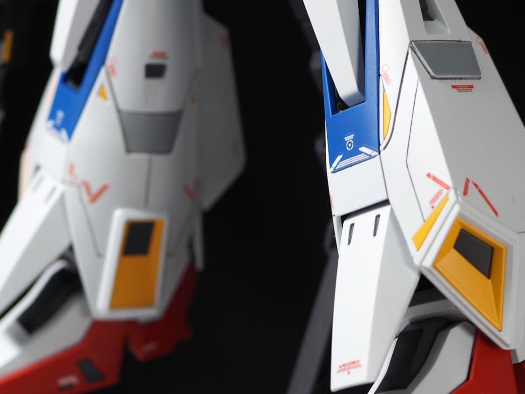 mg zガンダム ゼータガンダム　ver.ka 完成品　改造　筋彫り　塗り分け
