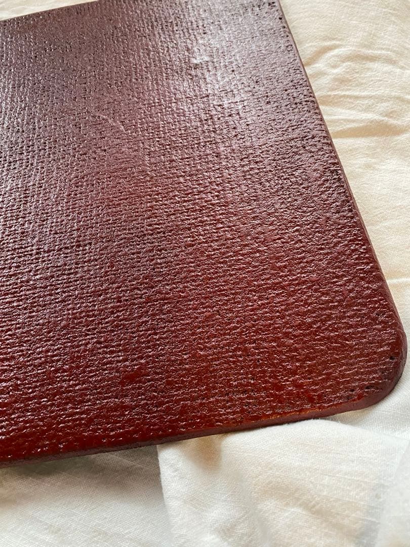 川勝英十津　漆四方膳　隅丸敷膳　一枚