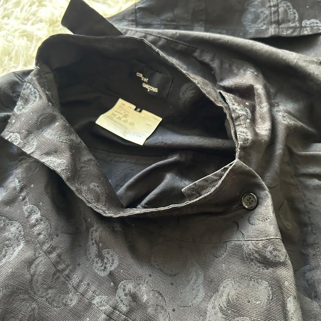 希少✨トリココムデギャルソン 変形 アシンメトリー 総柄 立体 フレアスカート