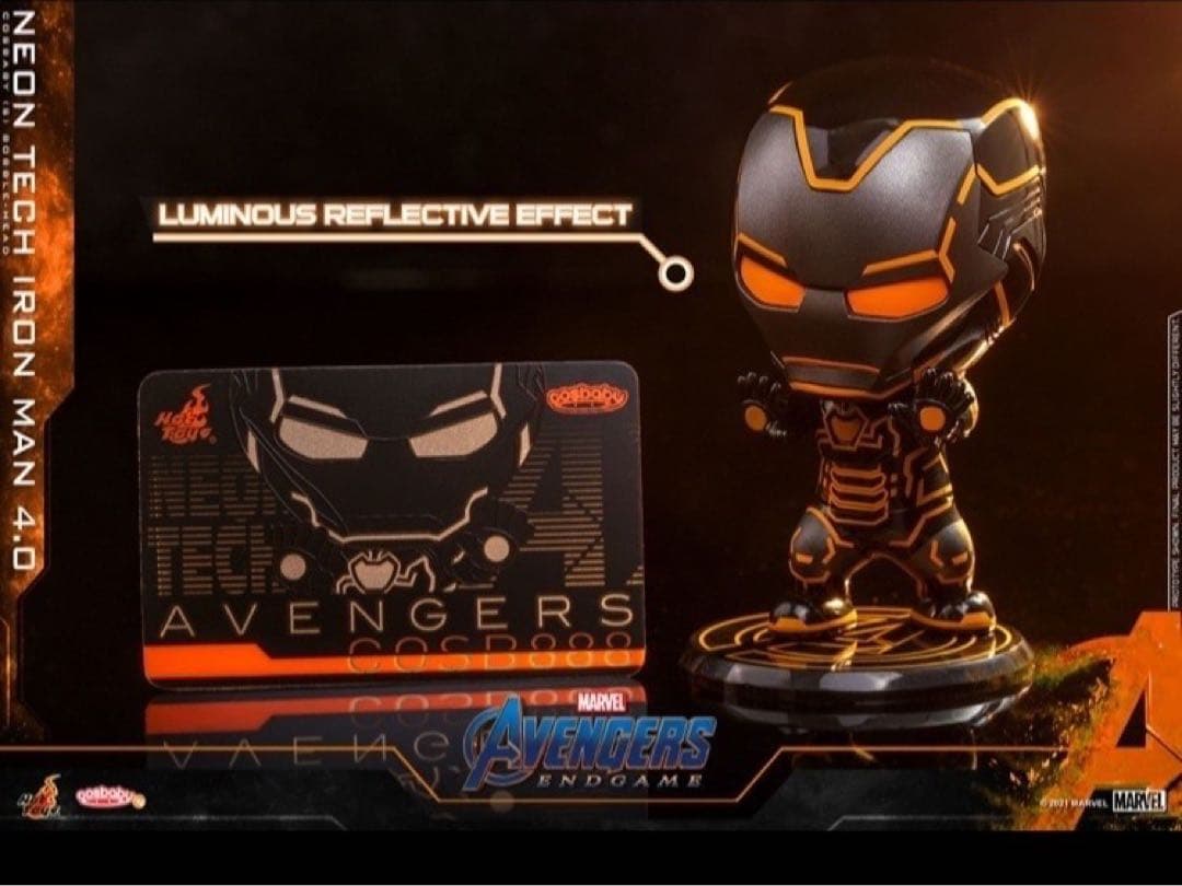 未開封 ホットトイズ コスベイビー アイアンマン 3点 マーベル キー