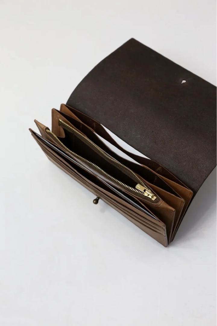 forme - Wallet (Dark Brown) Liscio 長財布