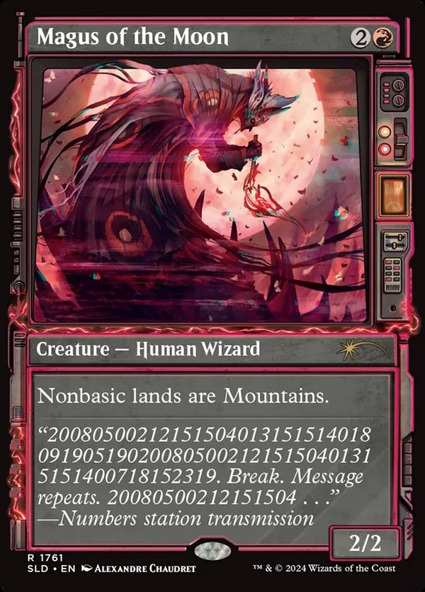 月の大魔術師/Magus of the Moon FUT英語foil FOIL] 月の大魔術師