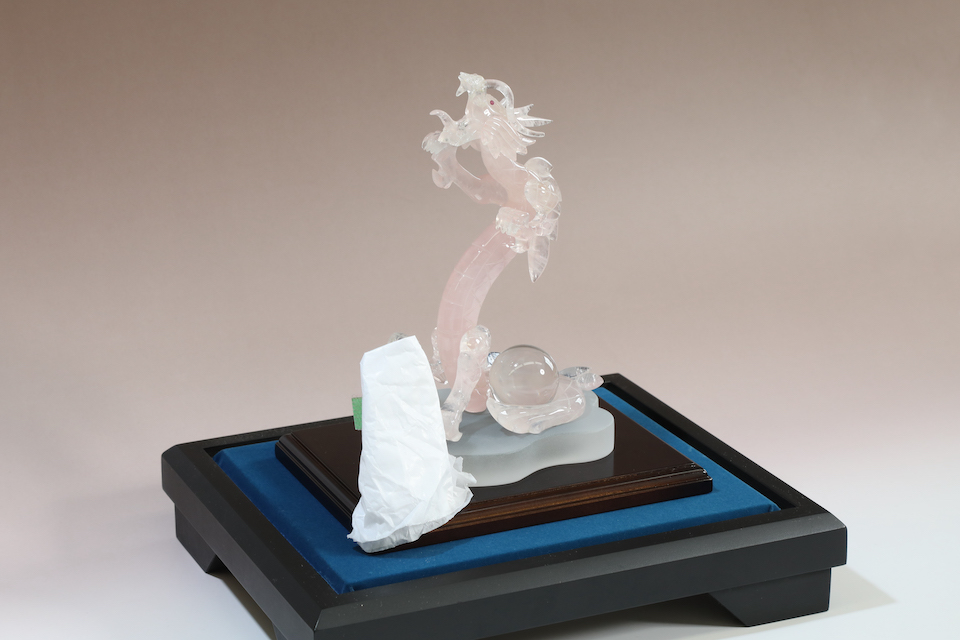 漢代 水晶耳杯 天然水晶 彫刻 古美術 珍品 漢代 水晶耳杯 天然水晶