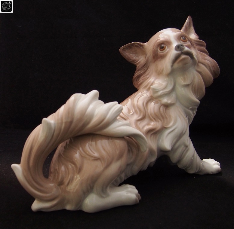 美品ビンテージ絶版大型リヤドロLIADRO 『麗しのバレンシア』犬